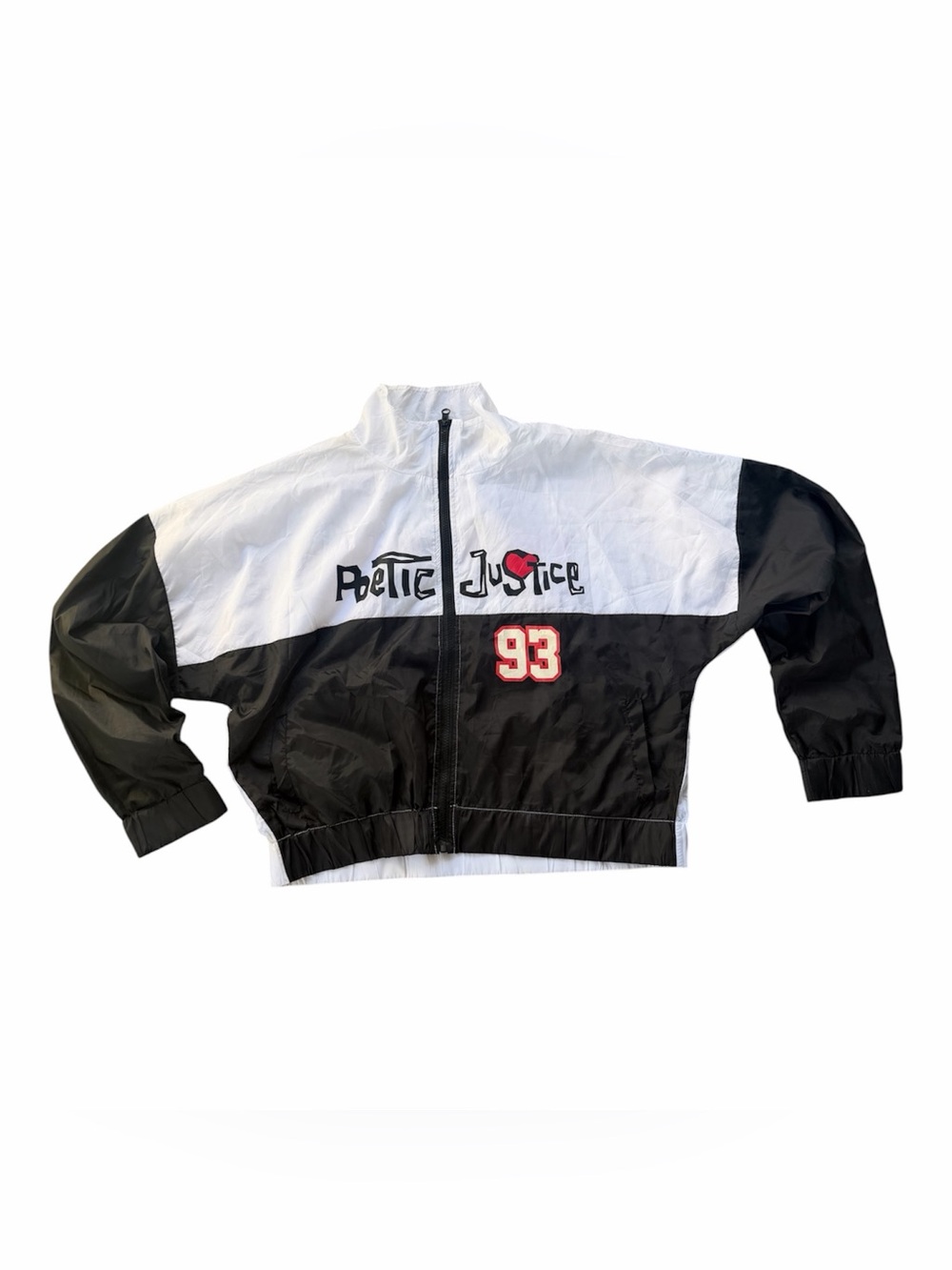 Chemistry and Poetic Justice Tupac Shakur Colorblock Zip Jacket - '93 Patch